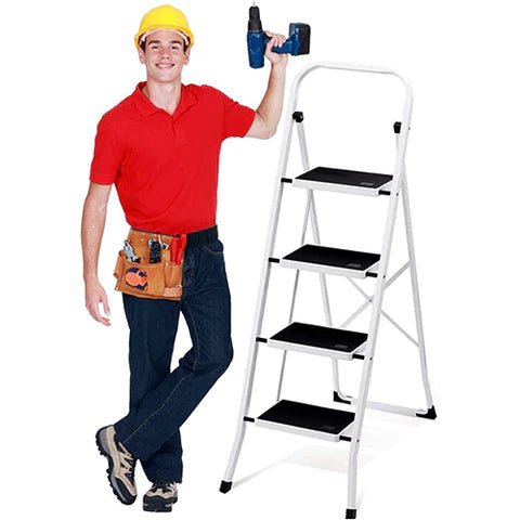 How to use the step ladder correctly?
