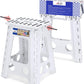 18 Inch Non Slip Foldable Step Stool With Pin Structure