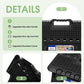 16 Inch Non Slip Dot Foldable Step Stool With Pin Structure