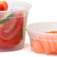 48 Pack (Mixed) 8OZ. and 16OZ. Meal Prep Soup  Plastic Containers with Lids