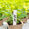 Delxo 102 Pack Seed Starter Peat Pots Kit for Garden Seedling Tray 100% Eco-Friendly Organic Germination Seedling Trays Biodegradable, 20 Plastic Plant Markers Included - delxousa