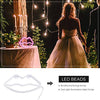 DELXO Lips Neon Lights, Neon Signs for Wall Decor, 3 AA Battery/USB Powered, LED Neon Decorative Light Makeup Room Decor for Christmas, Birthday Party, Kids Room, Living Room, Bedroom Decorations, - delxousa