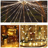 DELXO Globe String Lights with Remote, 50 LED Fairy Lights for Bedroom, Room Twinkle Lights, 8 Modes, Battery Power, Waterproof Decorative Lights for Outdoor Indoor Patio Christmas Party, Warm - delxousa